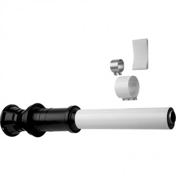 Наконечник вертикальный BAXI для коаксиальной трубы полипропиленовый d80/125 мм Наконечник вертикальный BAXI для коаксиальной трубы полипропиленовый d80/125 мм