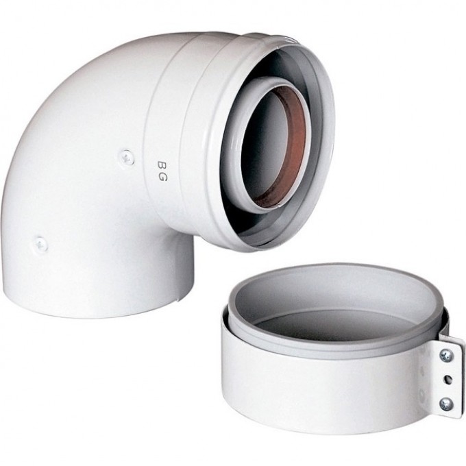 Отвод BAXI коаксиальный 60/100 87° KHG714101410