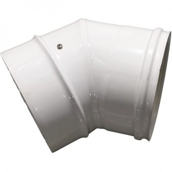 Отвод BAXI коаксиальный 80/125 45° полипропиленовый Отвод BAXI коаксиальный 80/125 45° полипропиленовый